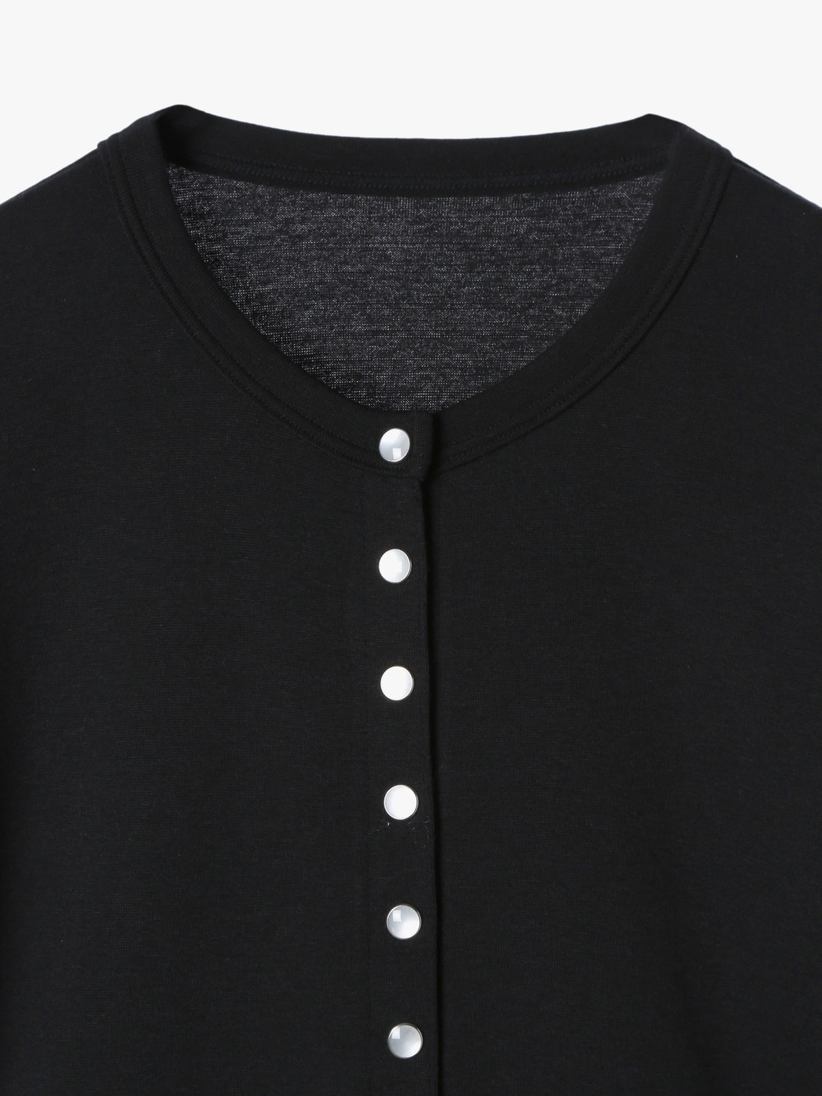 FEMME ウィメンズ W agnes b.×HH LIFA Merino Cardigan Pressions ブラック