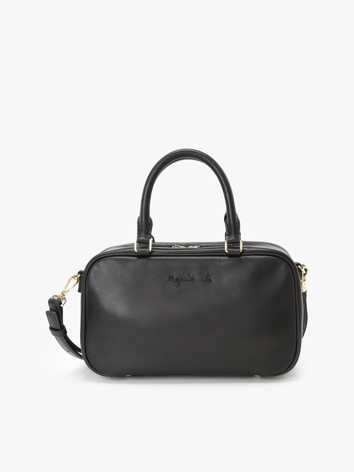 VOYAGE ウィメンズ バッグ＆ウォレット  レザー 2way ボストンバッグ”Carole” YAS02-02 ブラック