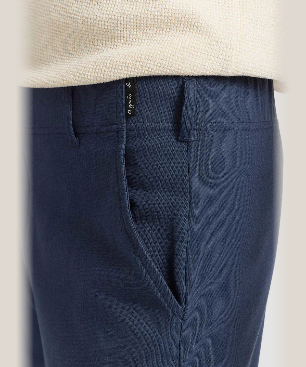 HOMME メンズ メンズ コットンジャージー パンツ "Motoro" ブルー系その他