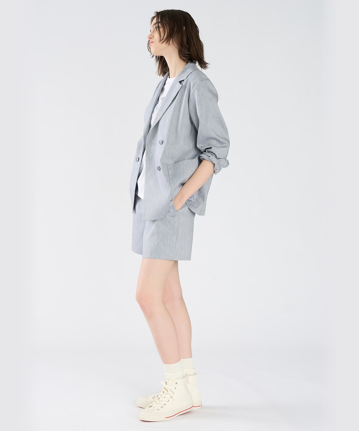 To b. by agnès b. ショートパンツ ブルー