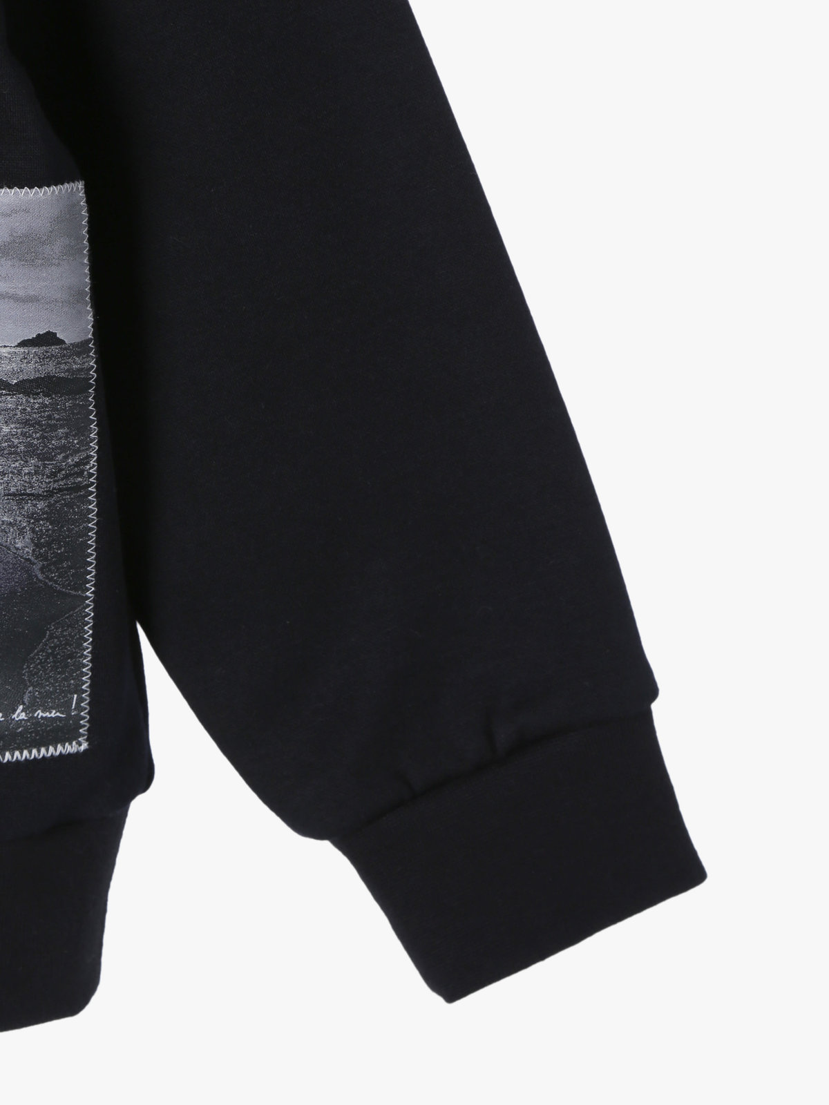 ENFANT ユニセックス K agnes b.×HH LIFA Merino Sweat Crew ブラック