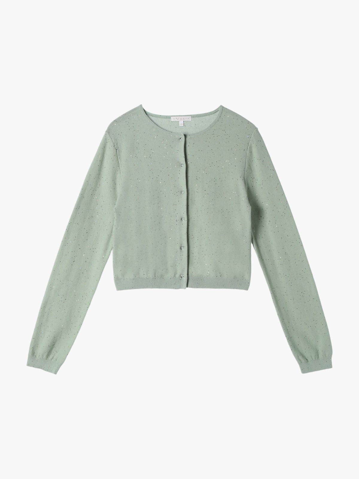 To b. by agnès b. 【Outlet】スパングルニットカーディガン グリーン系その他