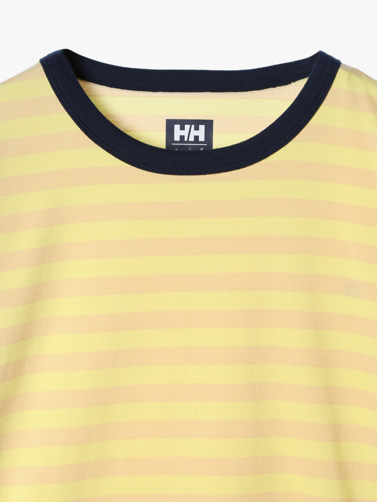 FEMME ウィメンズ agnes b. × HH L/S Marine Border Tee ゴールド