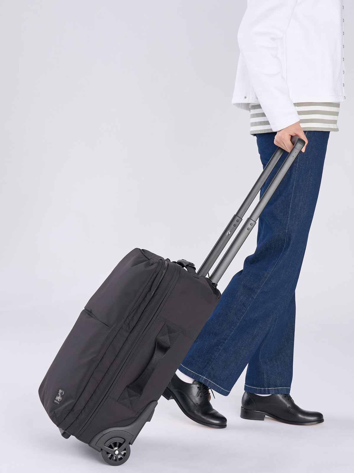 VOYAGE メンズ バッグ＆ウォレット ナイロン ソフト スーツケース "Trip" ZAH01-04 ブラック