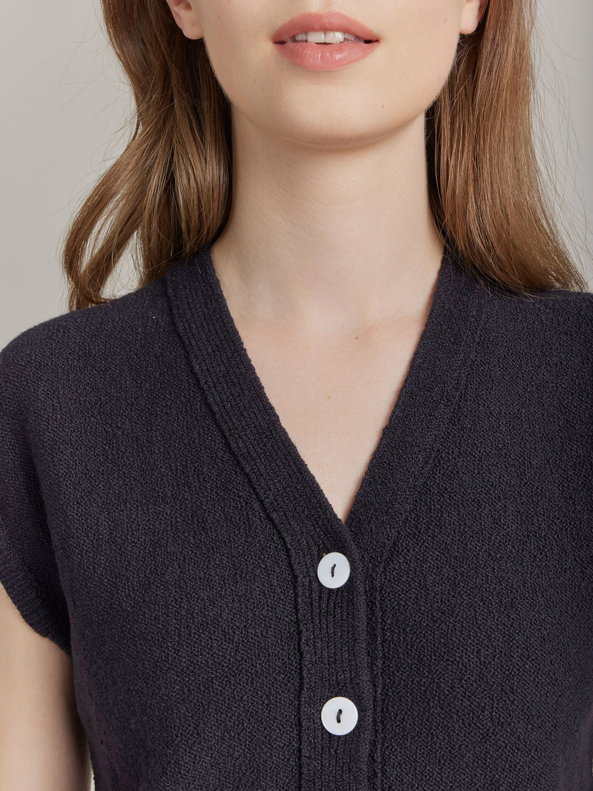 FEMME ウィメンズ 【Outlet】LU49 GILET ジレ ブラック