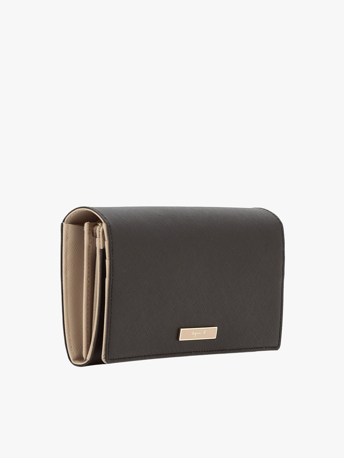 VOYAGE ウィメンズ バッグ＆ウォレット レザー ロングウォレット "Erika" QAW05-03 ブラック