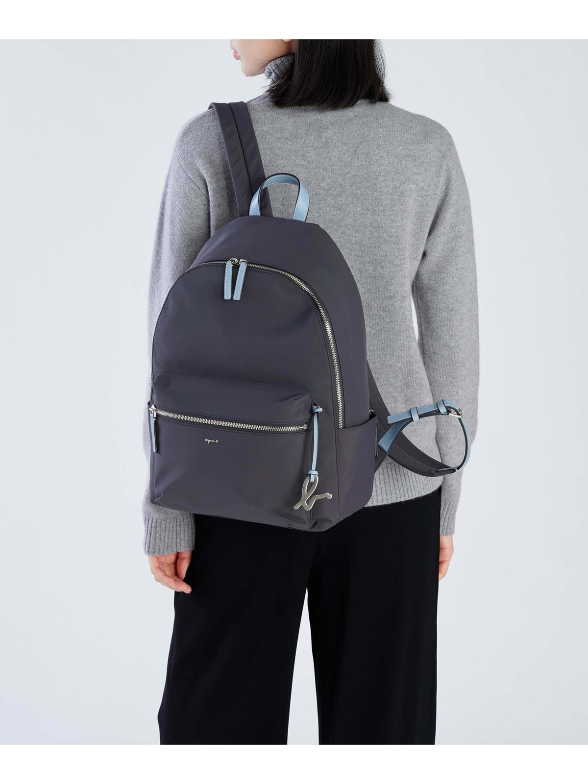 VOYAGE ウィメンズ バッグ＆ウォレット ナイロン ラージ バックパック"Adele"  ZAS10-04 ブルー