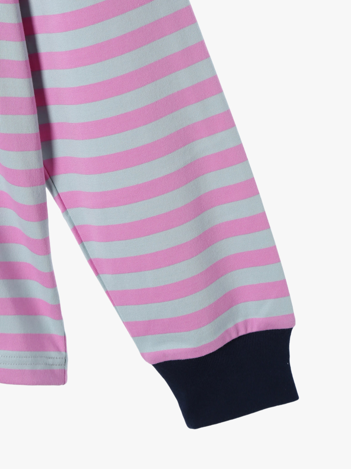 FEMME ウィメンズ agnes b. × HH L/S Marine Border Tee ライトブルー