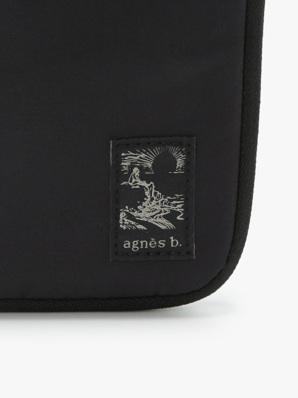 VOYAGE メンズ バッグ＆ウォレット ナイロン パスポート ケース "Trip" ZAH02-06 ブラック