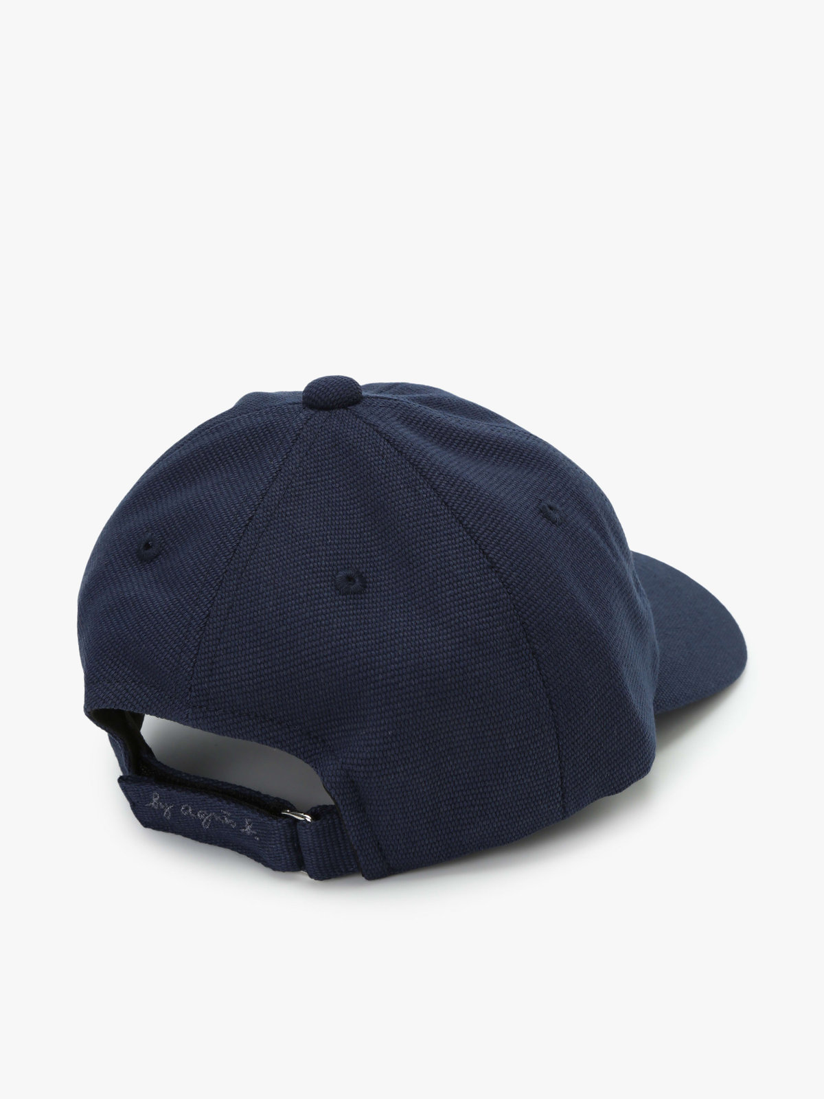 To b. by agnès b. 【Outlet】"To b."ロゴ刺繍 キャップ ネイビー