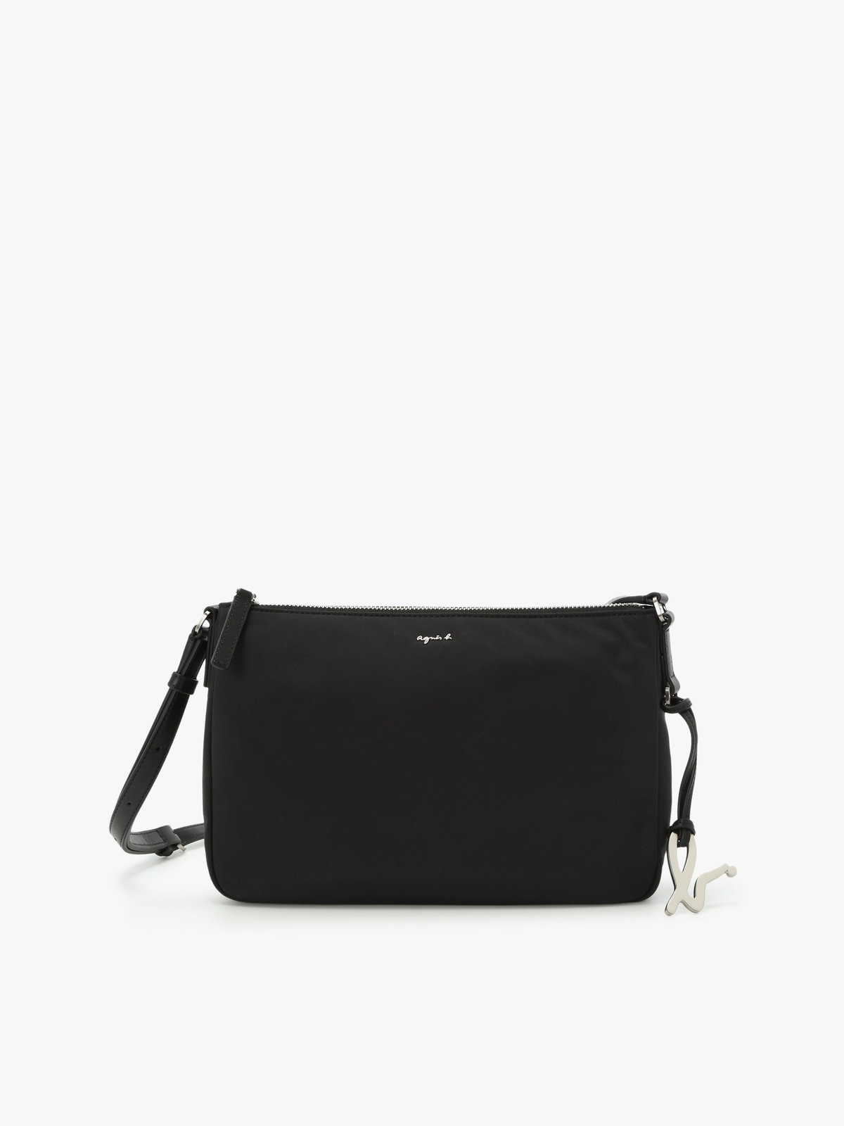 VOYAGE ウィメンズ バッグ＆ウォレット ナイロン ミディアム ショルダーバッグ "Adele" ZAS10-06 ブラック