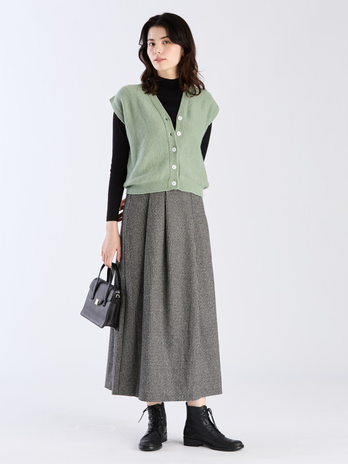 FEMME ウィメンズ 【Outlet】LU49 GILET ジレ カーキ