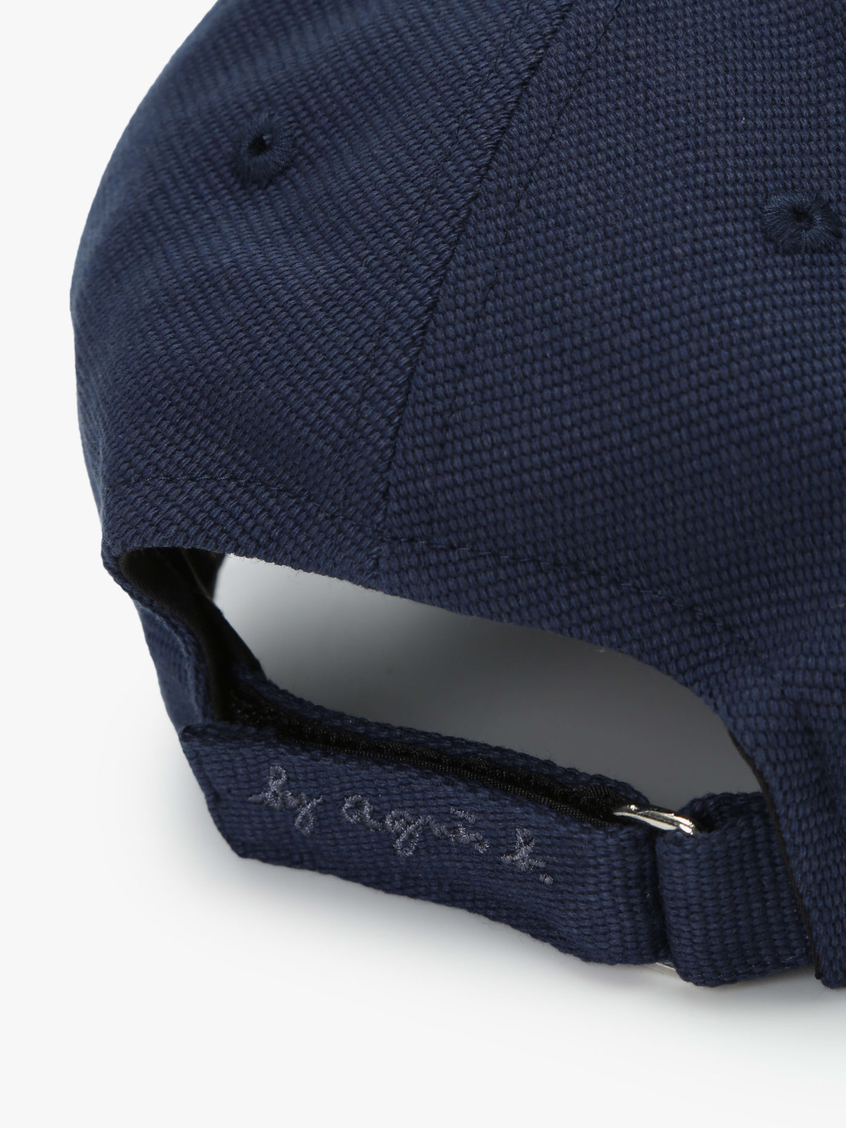 To b. by agnès b. 【Outlet】"To b."ロゴ刺繍 キャップ ネイビー