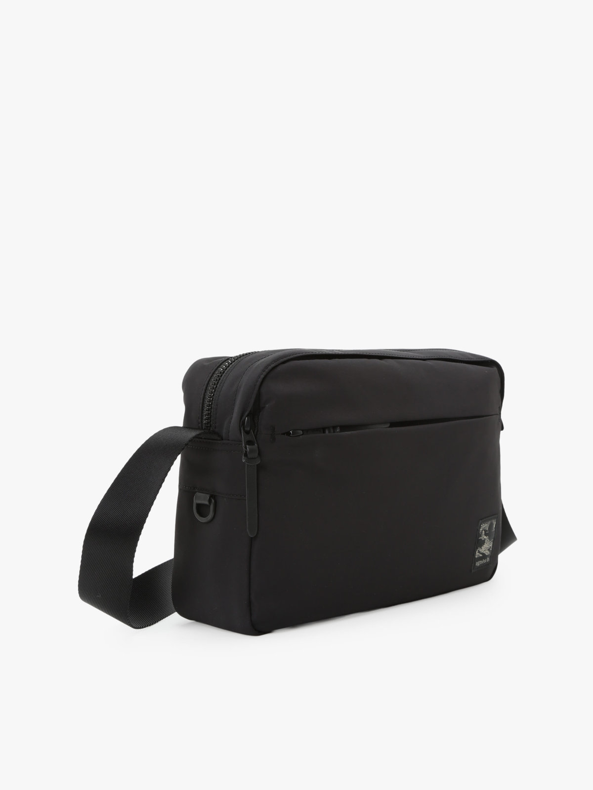 VOYAGE メンズ バッグ＆ウォレット ナイロン ミディアム ショルダーバッグ "Trip" ZAH01-08 ブラック