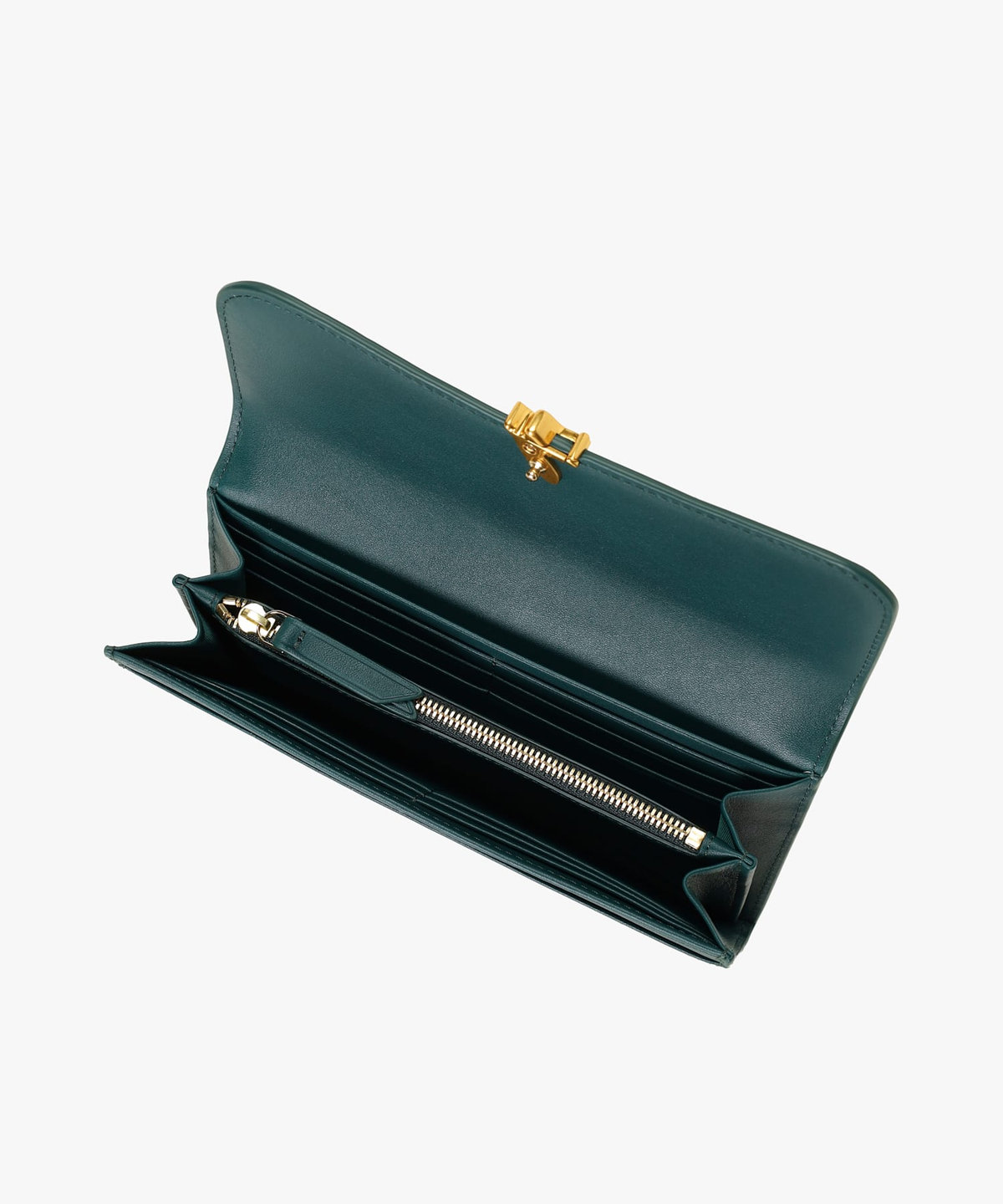 VOYAGE ウィメンズ バッグ＆ウォレット レザー ロングウォレット "Ingrid" ZAW03-02 グリーン
