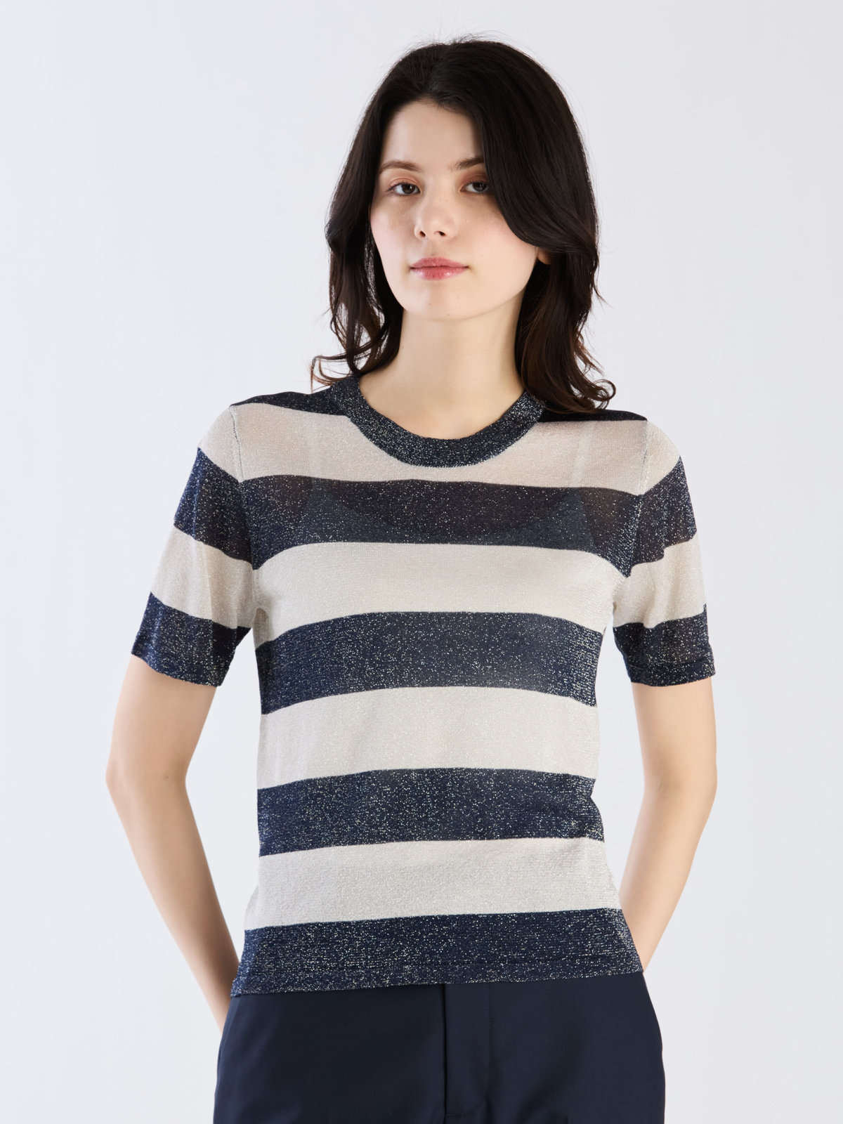 FEMME ウィメンズ 【Outlet】LF14 PULLOVER プルオーバー ネイビー