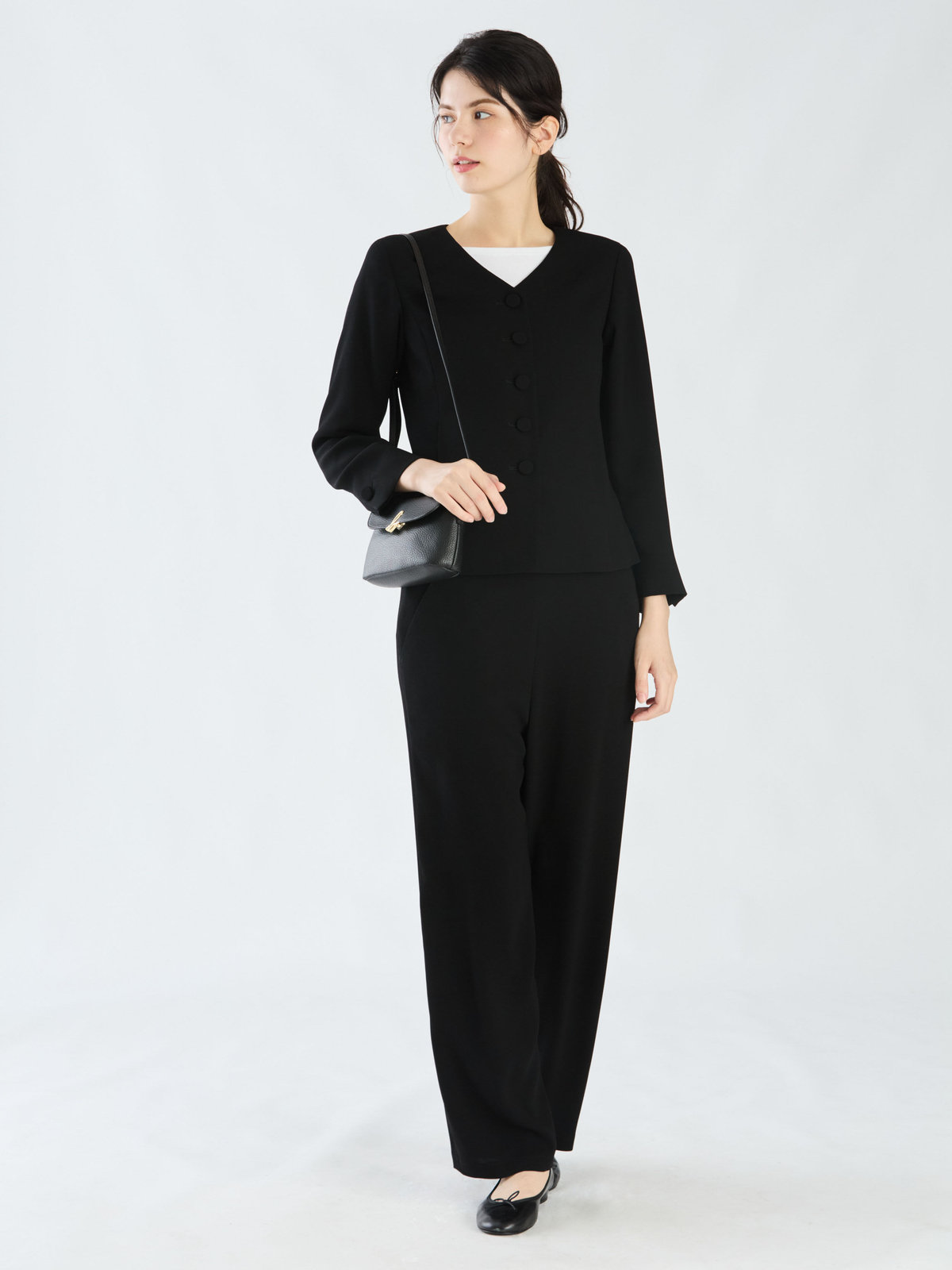 FEMME ウィメンズ 【Outlet】U700 PANTALON パンツ ブラック