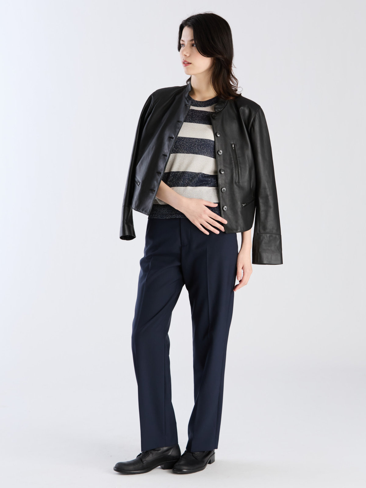 FEMME ウィメンズ 【Outlet】LF14 PULLOVER プルオーバー ネイビー