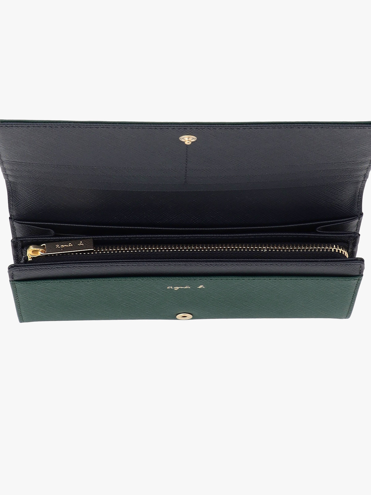 VOYAGE ウィメンズ バッグ＆ウォレット レザー ロングウォレット "Erika" QAW05-03 グリーン