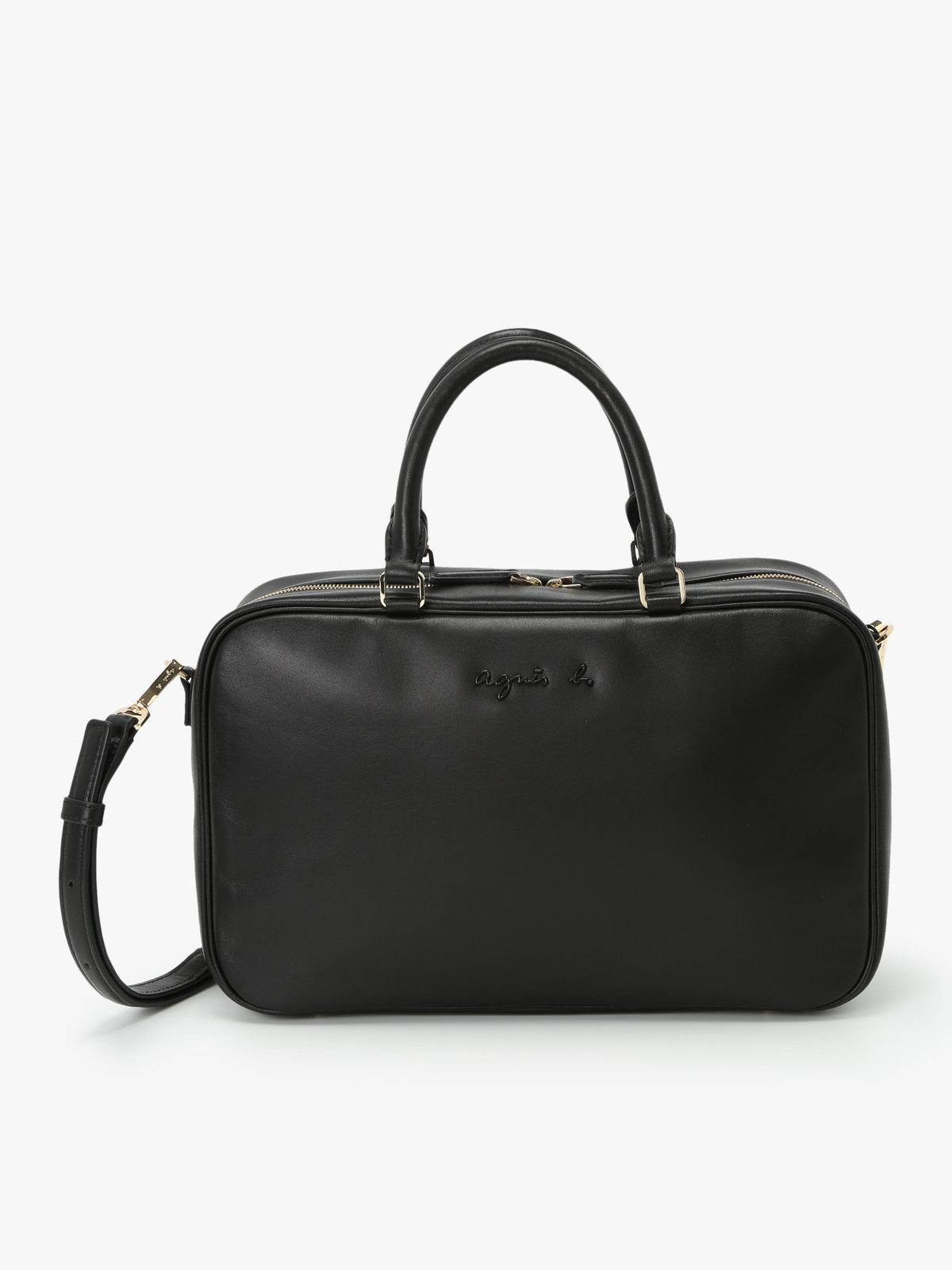 VOYAGE ウィメンズ バッグ＆ウォレット レザー 2way ボストンバッグ”Carole” YAS02-03 ブラック