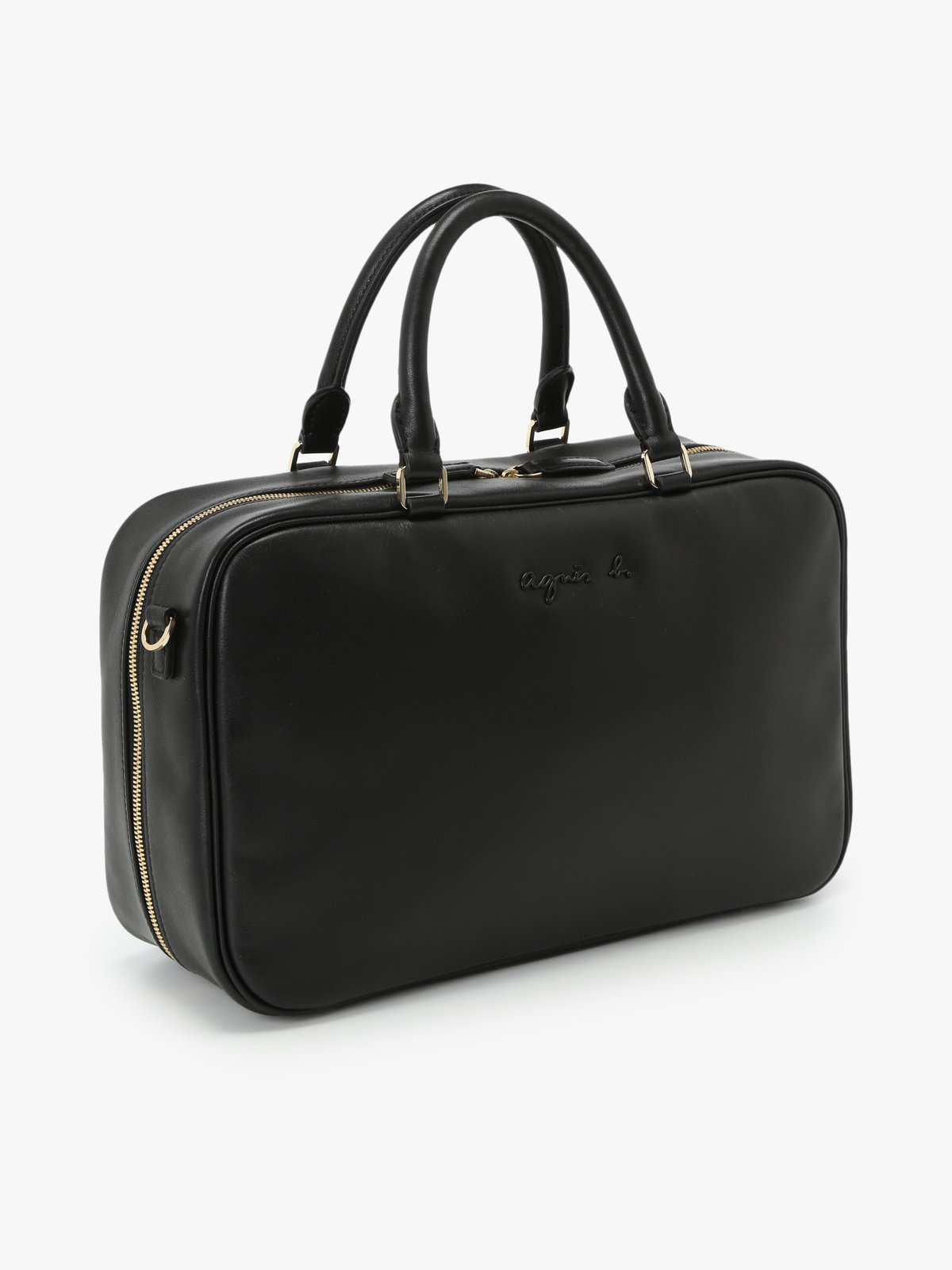 VOYAGE ウィメンズ バッグ＆ウォレット レザー 2way ボストンバッグ”Carole” YAS02-03 ブラック