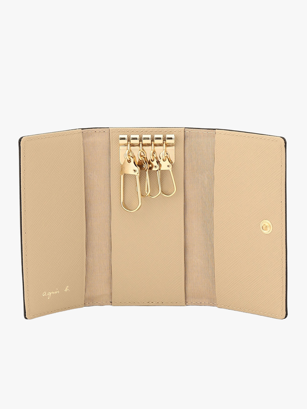 VOYAGE ウィメンズ バッグ＆ウォレット レザー キーケース "Erika" QAW05-07 ブラック