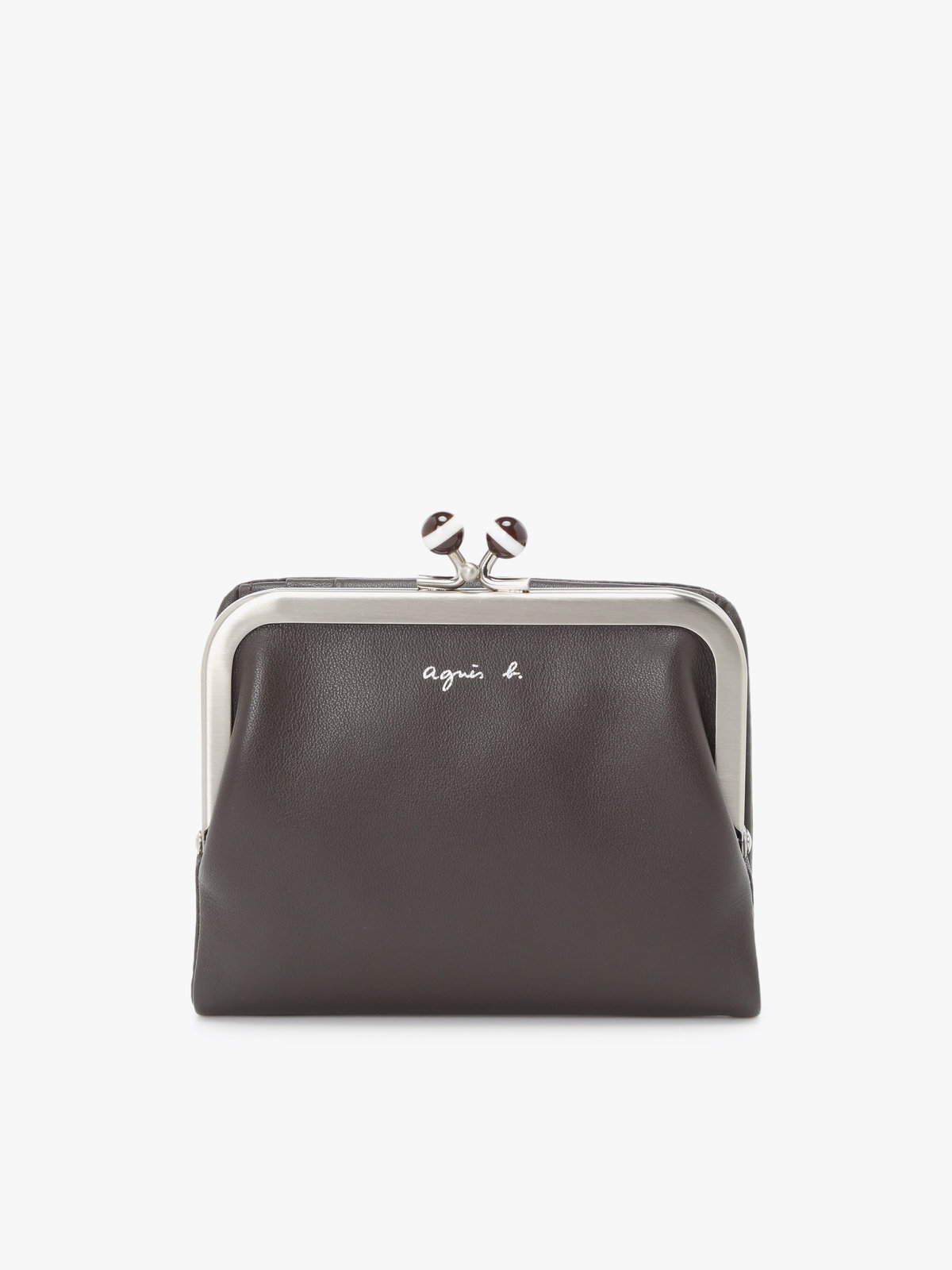 VOYAGE ウィメンズ バッグ＆ウォレット レザー がま口 ミニ ウォレット ”Irene” PAW07-06 ブラウン系その他