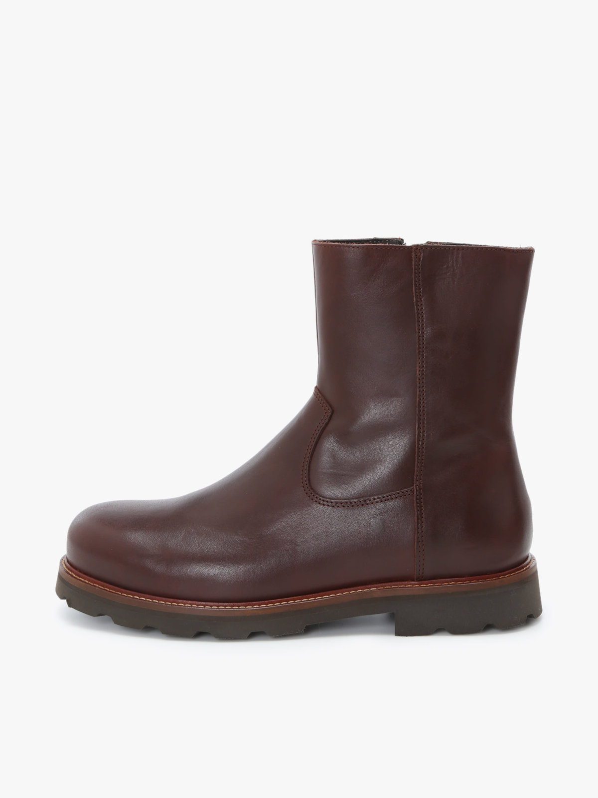 HOMME メンズ メンズ レザー ブーツ ”Indiana” レッド系その他