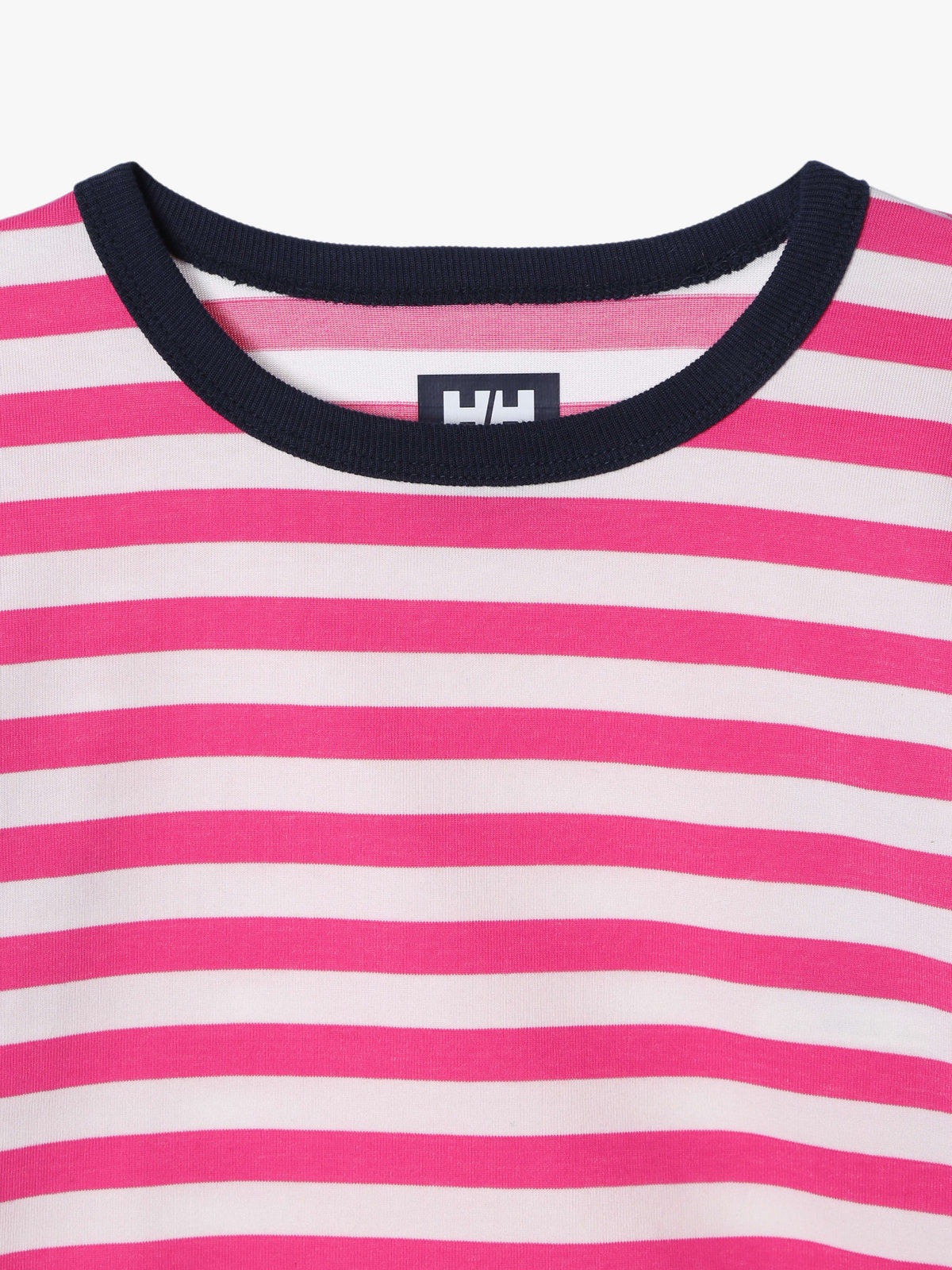 ENFANT ユニセックス K agnes b. × HH L/S Marine Border Tee ピンク