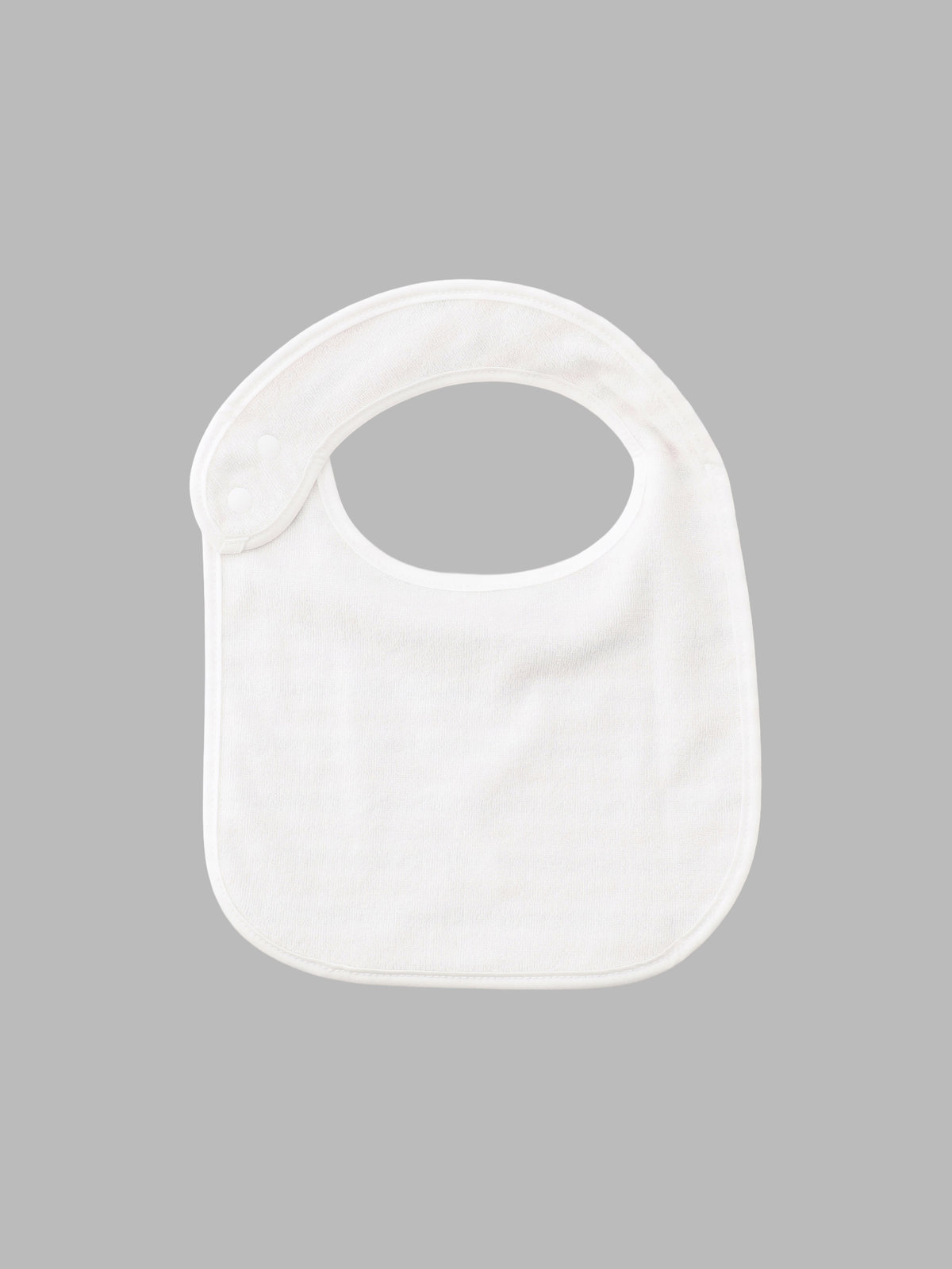 ENFANT ベビー ベビー "b."ロゴ 刺繍 トリコロールボーダー コットン スタイ ネイビー