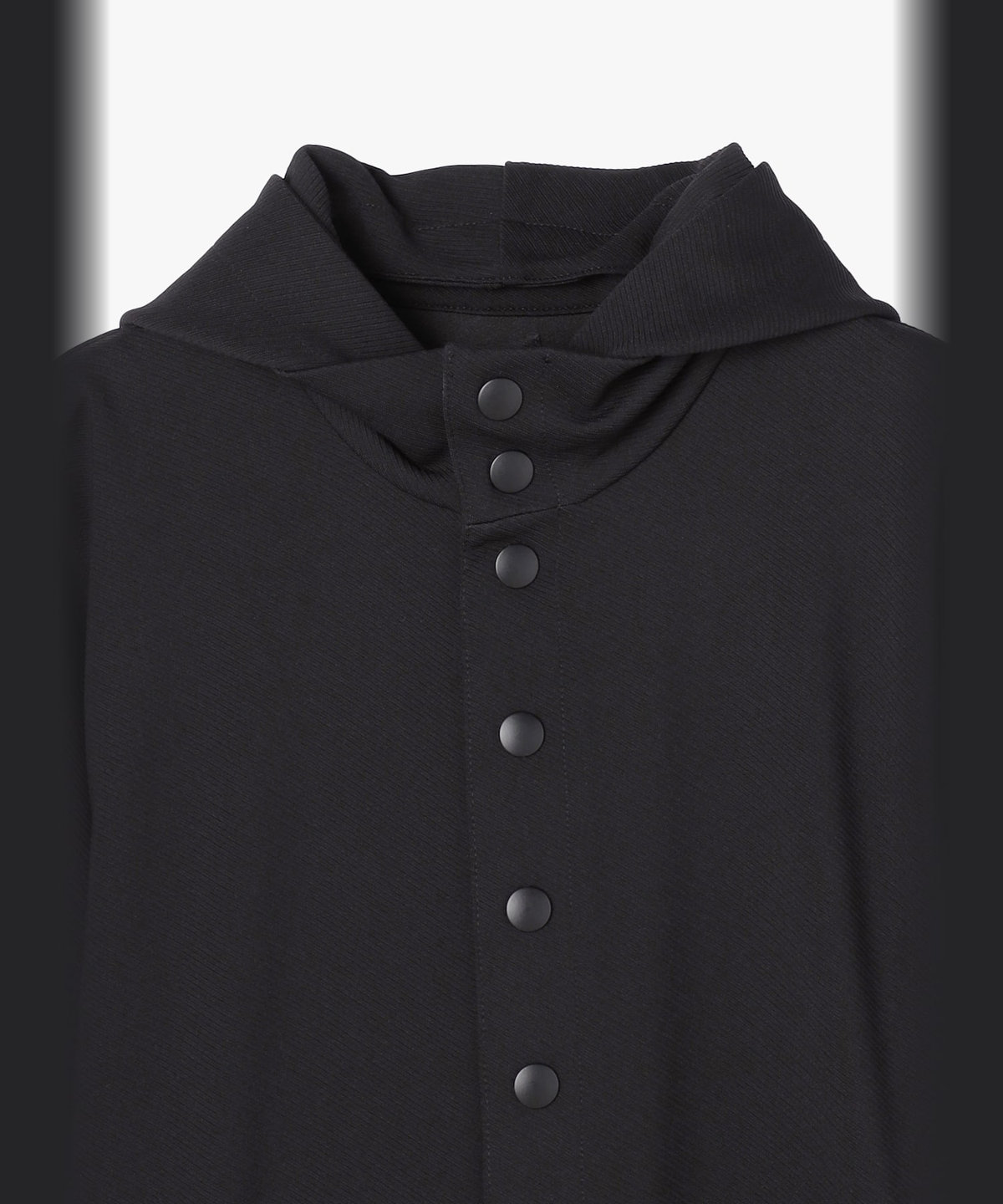 HOMME メンズ メンズ ロング カーディガンプレッション "Yvan" ブラック