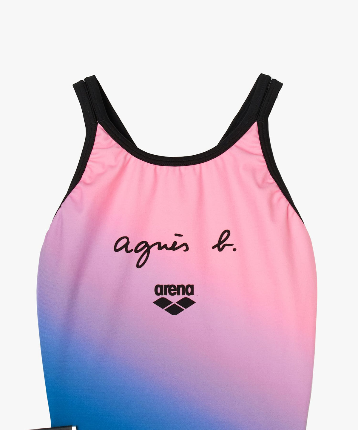 FEMME ウィメンズ agnes b. x arena タフスーツ トレーニングワンピース 水着 ピンク系その他