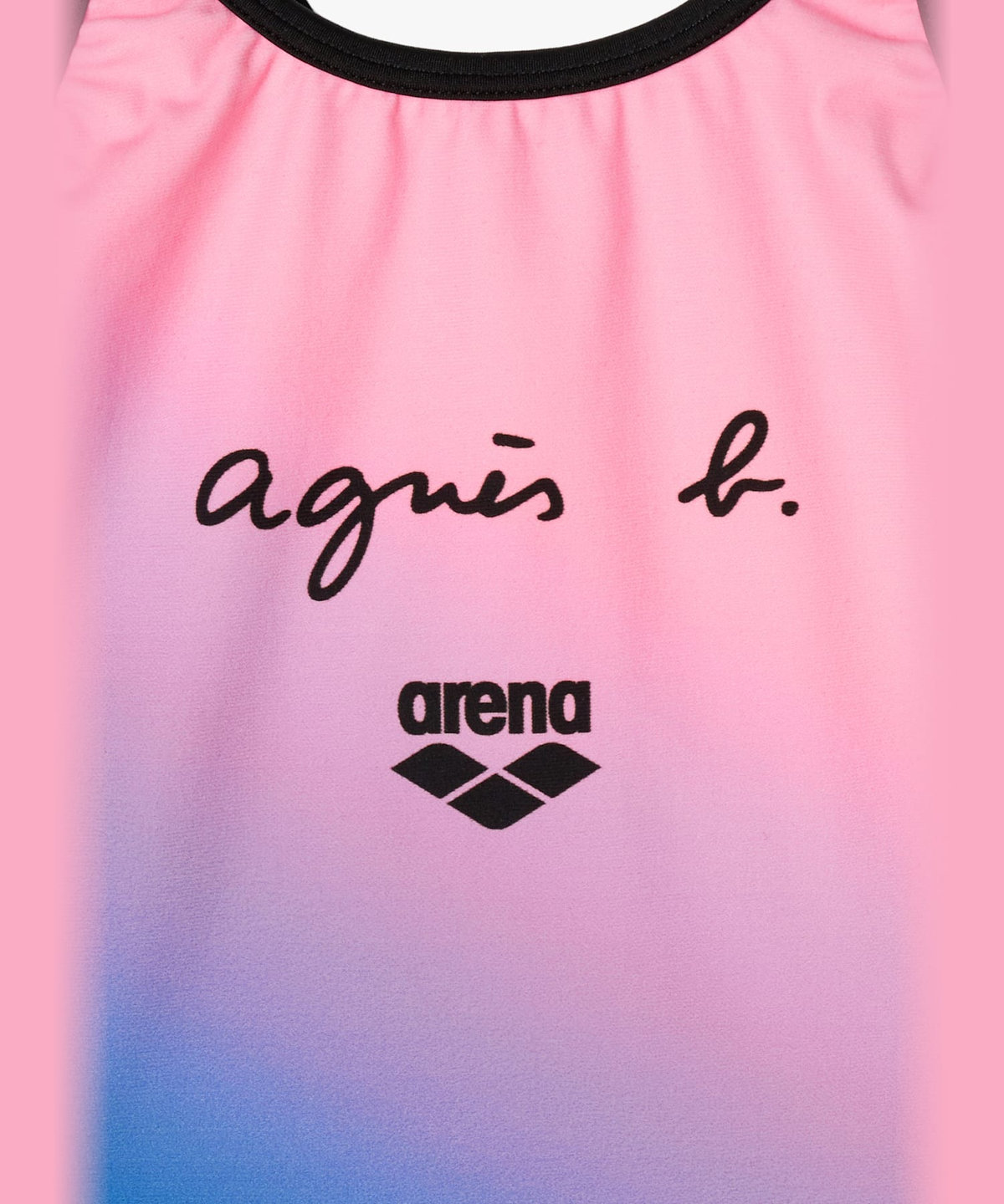 FEMME ウィメンズ agnes b. x arena タフスーツ トレーニングワンピース 水着 ピンク系その他