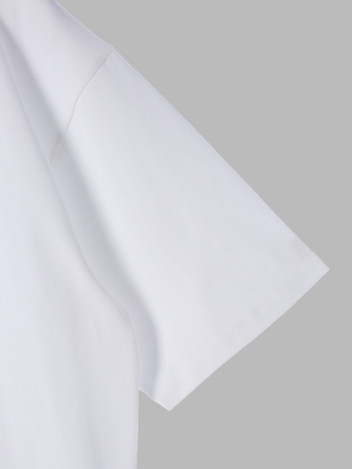 HOMME メンズ メンズ ロゴ コットン 半袖 Tシャツ "CHRIS" ホワイト