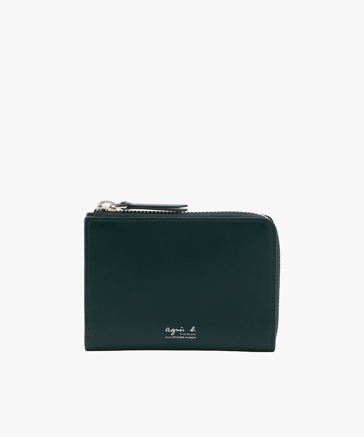 VOYAGE メンズ バッグ＆ウォレット レザー ラウンドジップ二つ折り ウォレット "Yvon" ZAH04-07 グリーン