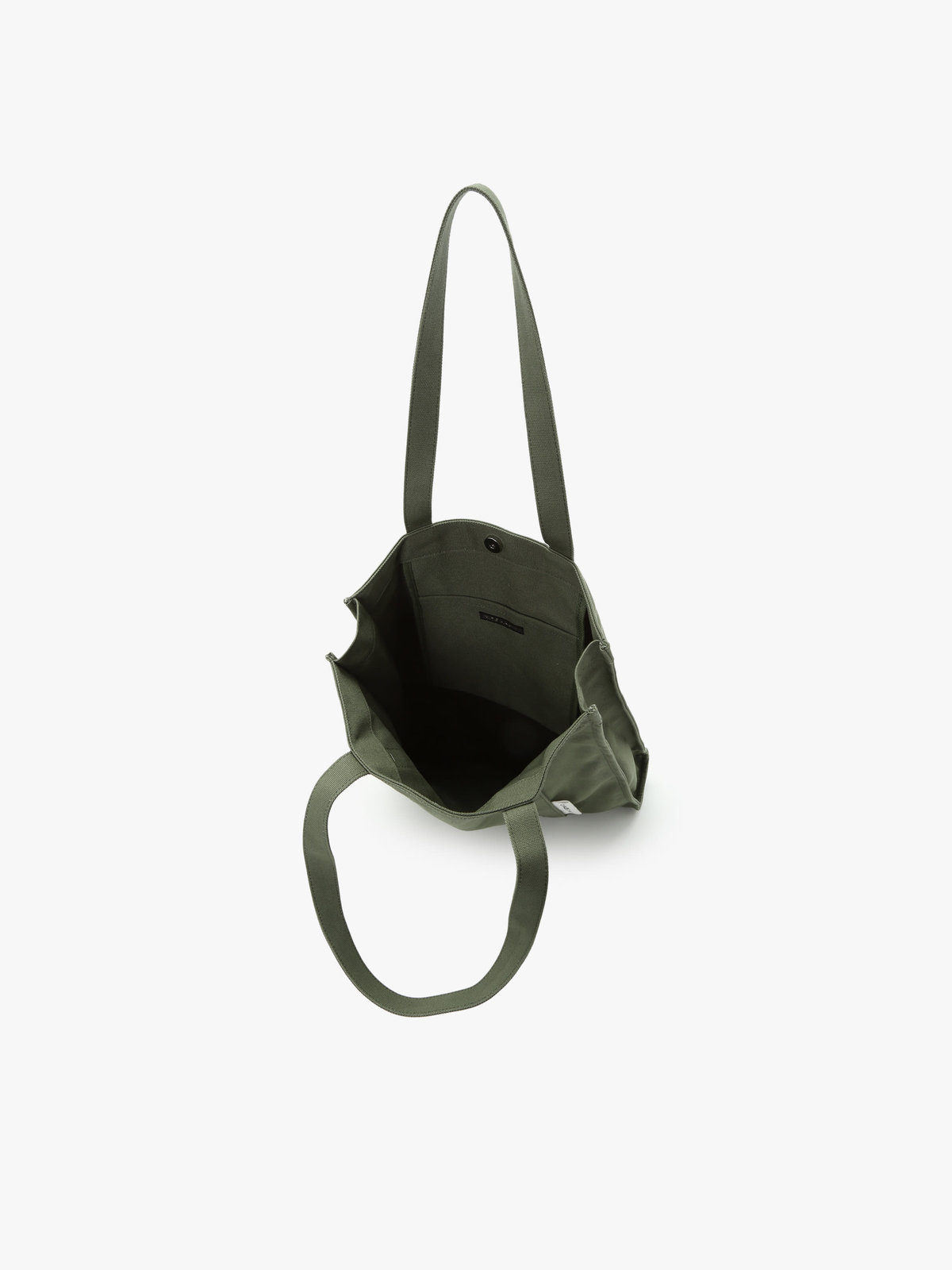 To b. by agnès b. 【Outlet】コットン キャンバス トートバッグ カーキ