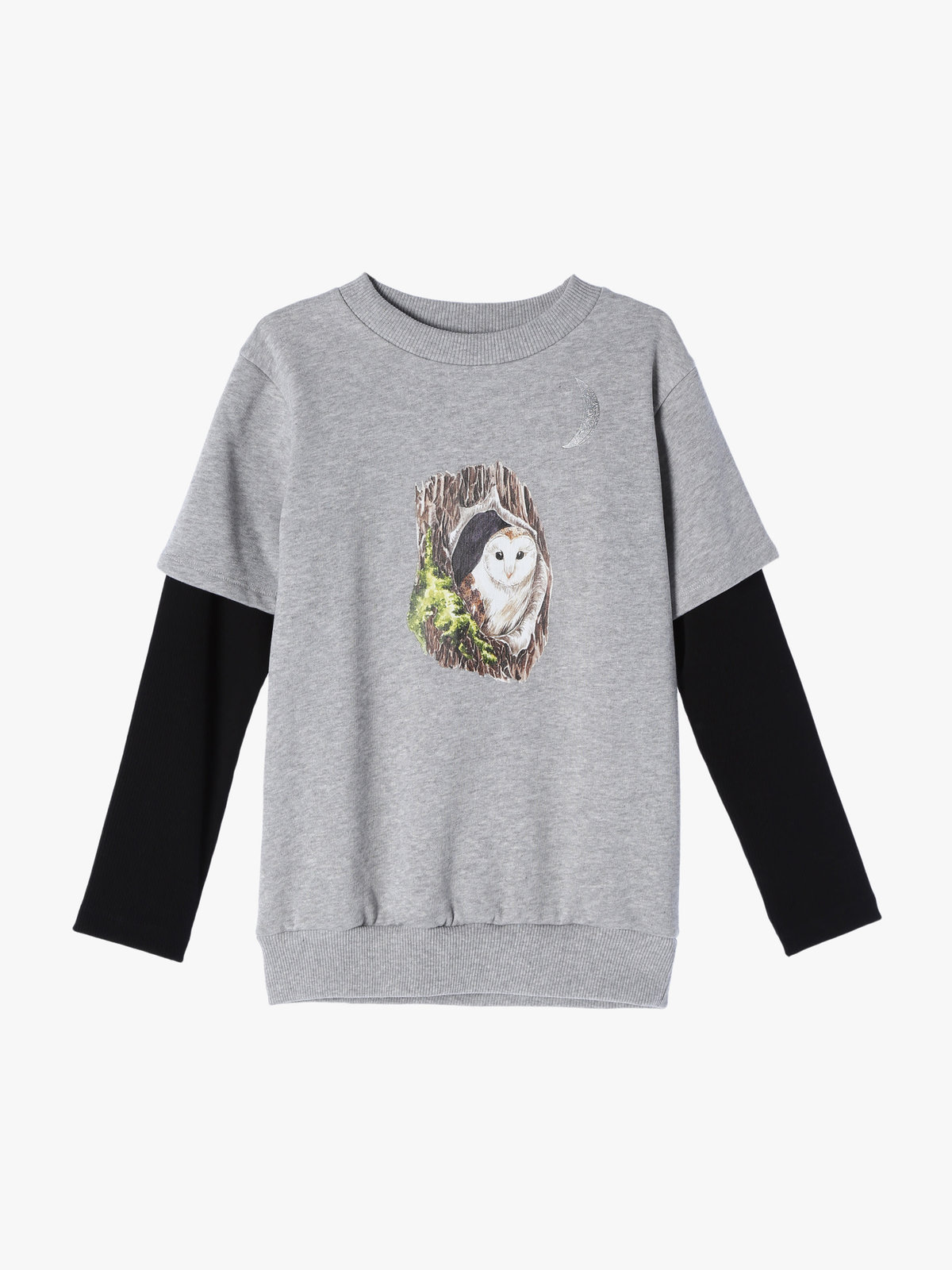 ENFANT ユニセックス 【Outlet】SES5 E SWEAT キッズ アーティスト スウェット MA ZA SI グレー