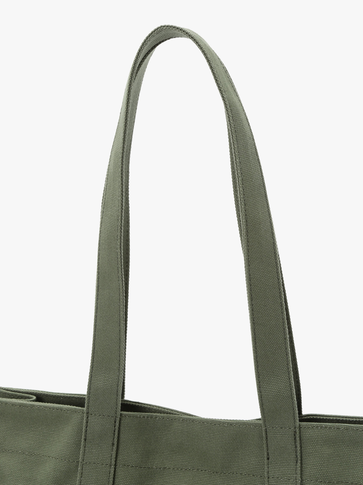 To b. by agnès b. 【Outlet】コットン キャンバス トートバッグ カーキ