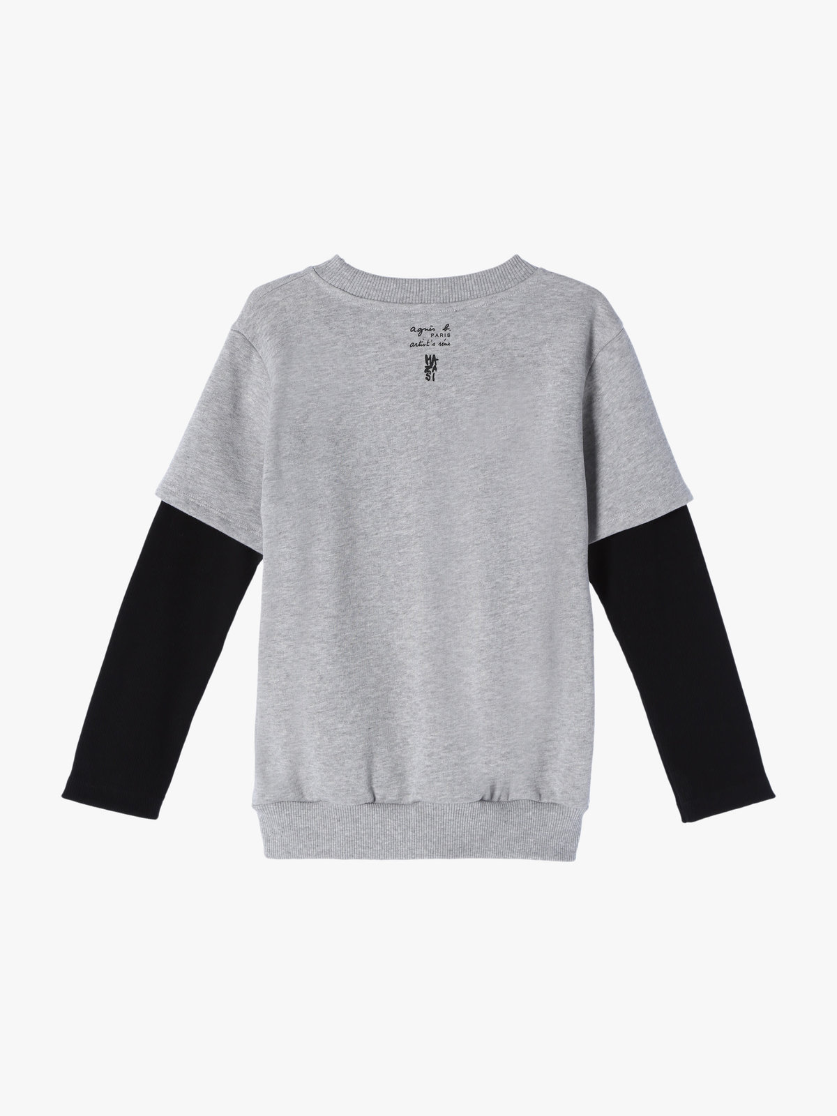 ENFANT ユニセックス 【Outlet】SES5 E SWEAT キッズ アーティスト スウェット MA ZA SI グレー