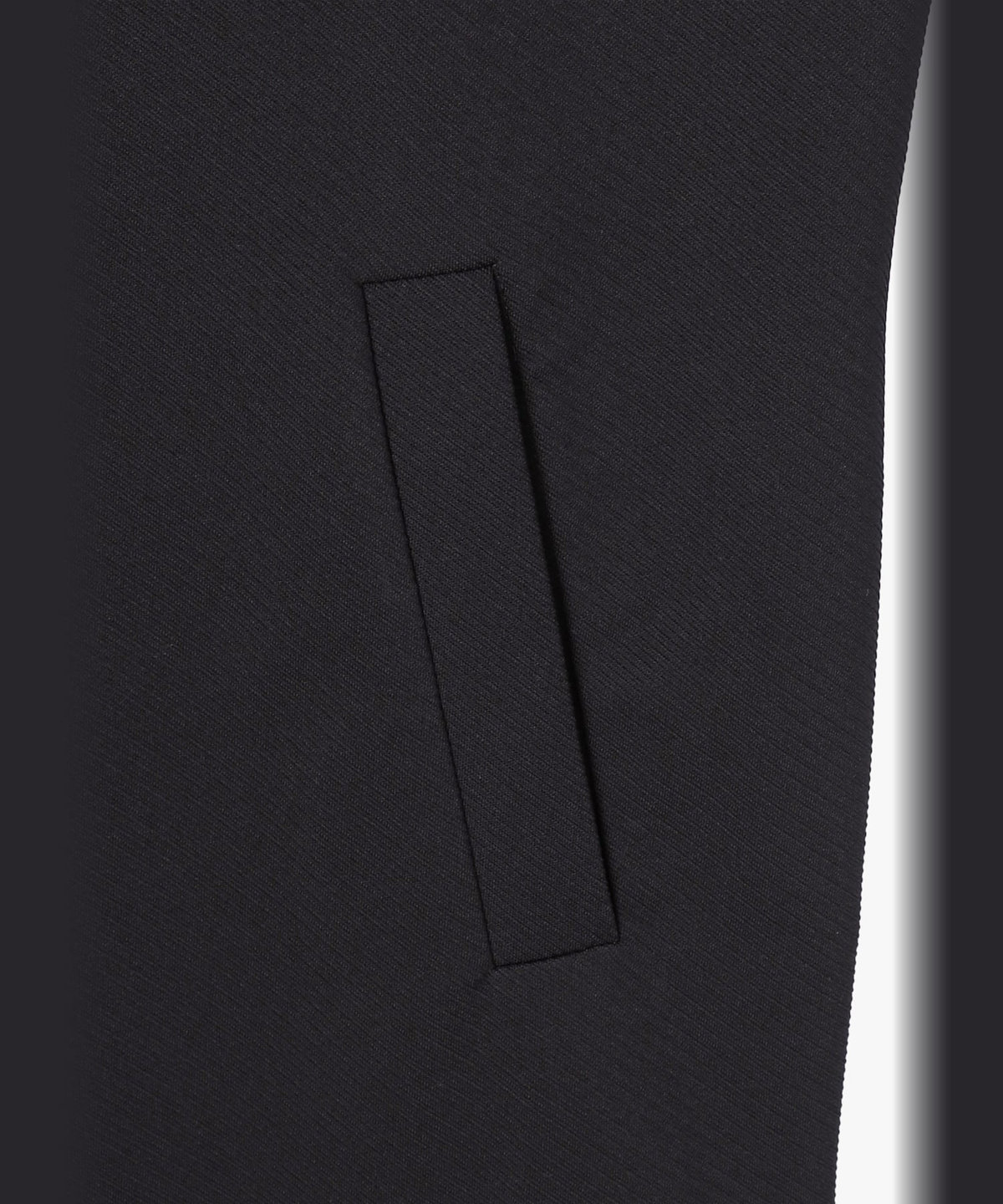 HOMME メンズ メンズ ロング カーディガンプレッション "Yvan" ブラック