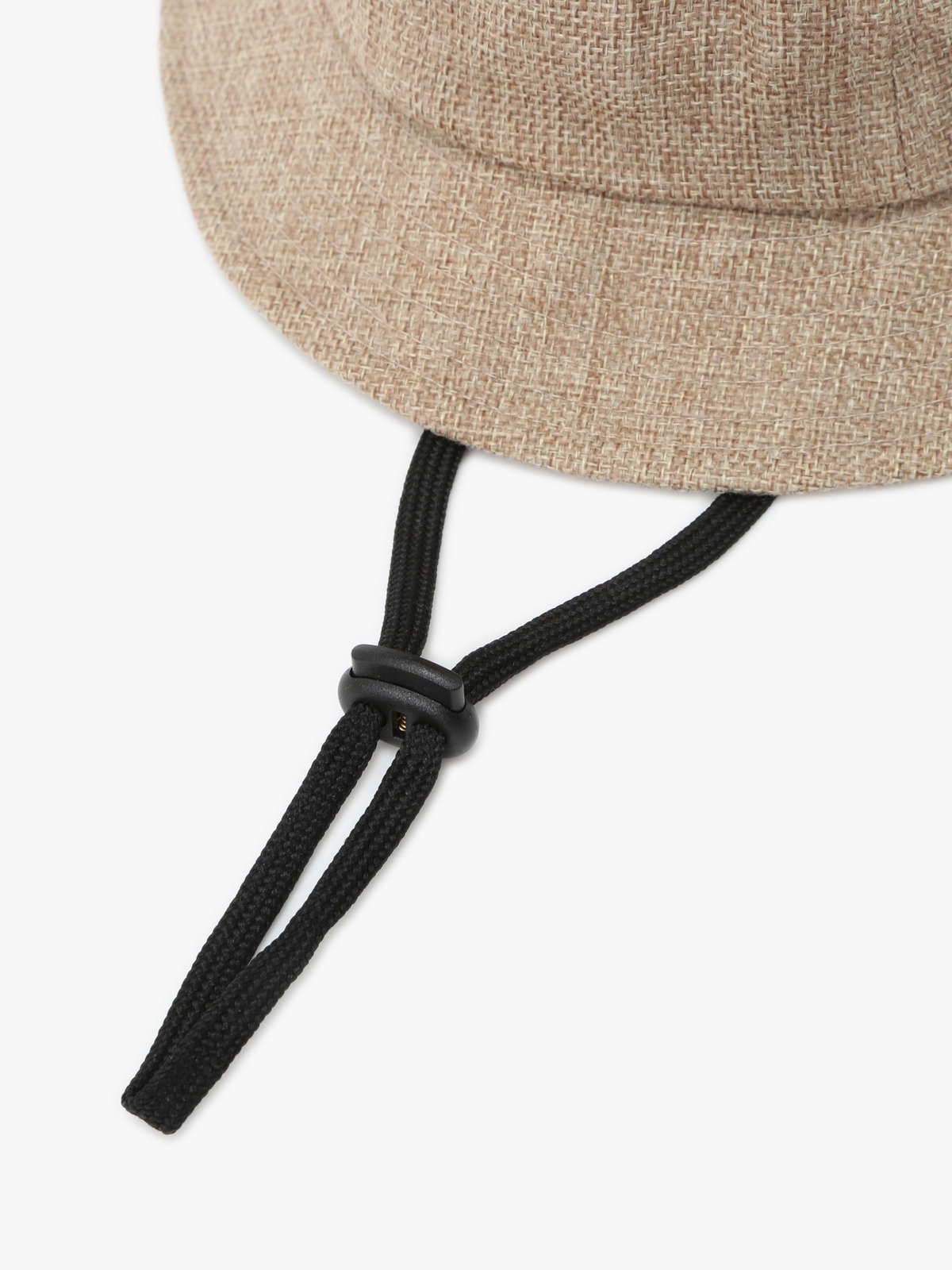 ENFANT ベビー ベビー ロゴ 刺繍 ジュート風 ハット ”Bob” オフホワイト