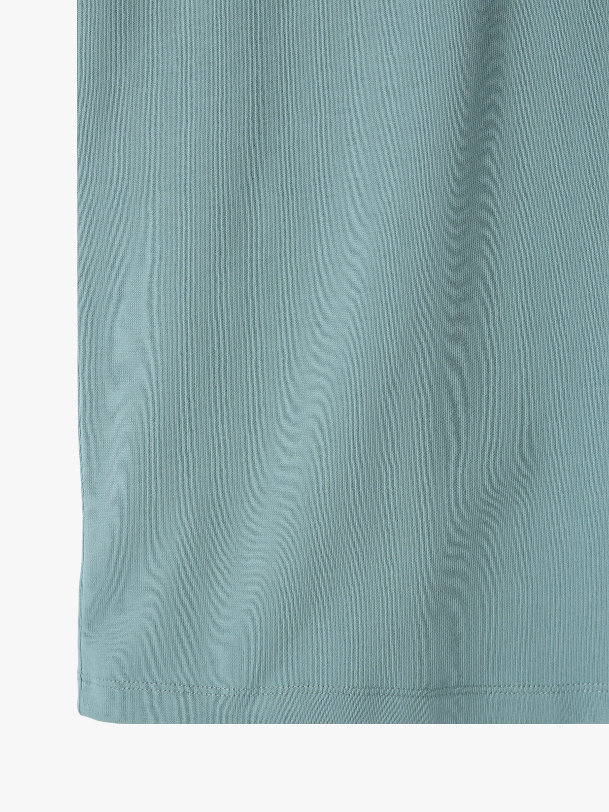 HOMME メンズ ロゴ コットン 半袖 Tシャツ "CHRIS" ライトグリーン