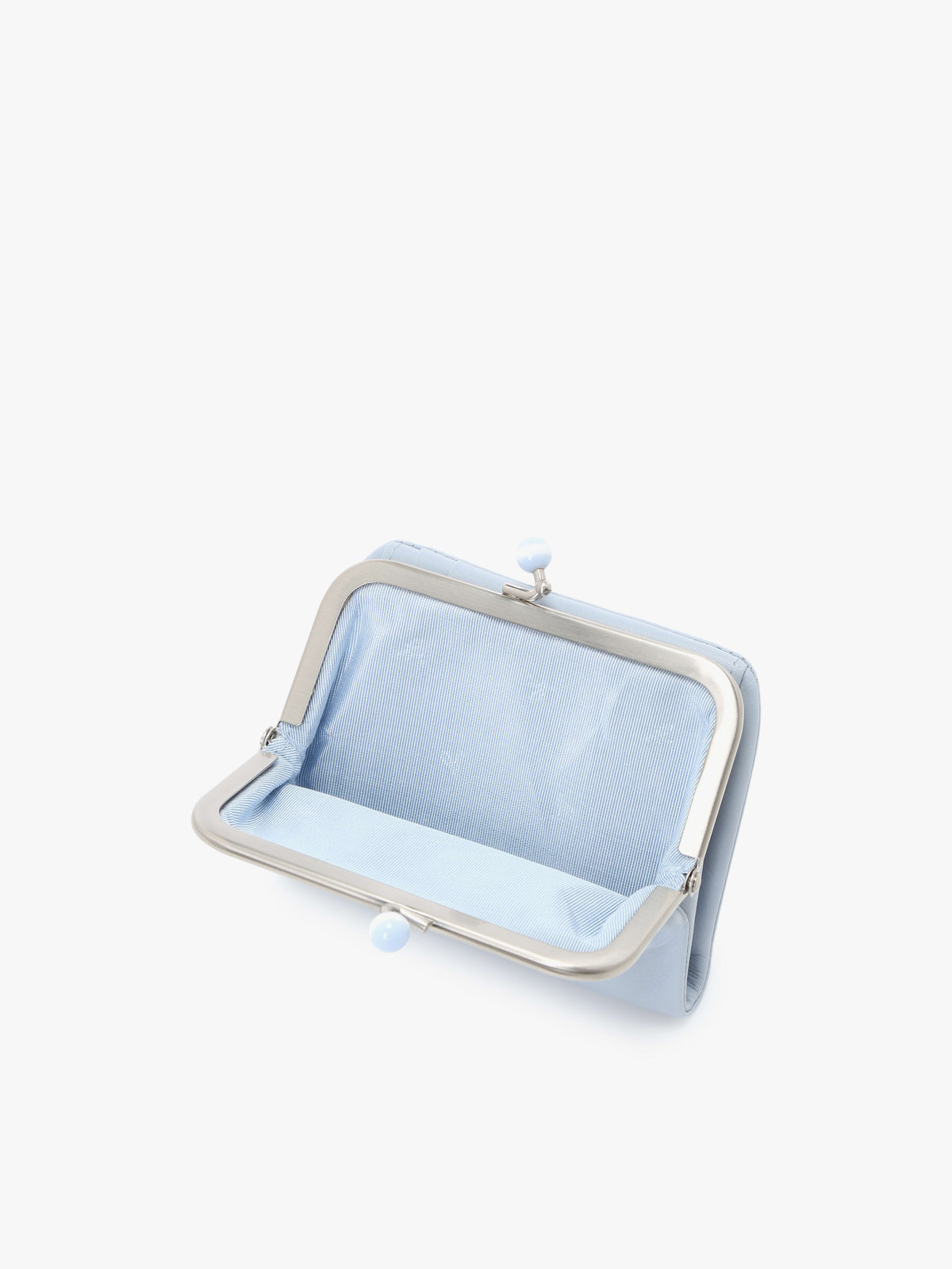 VOYAGE ウィメンズ バッグ＆ウォレット レザー がま口 ミニ ウォレット ”Irene” PAW07-06 ブルー