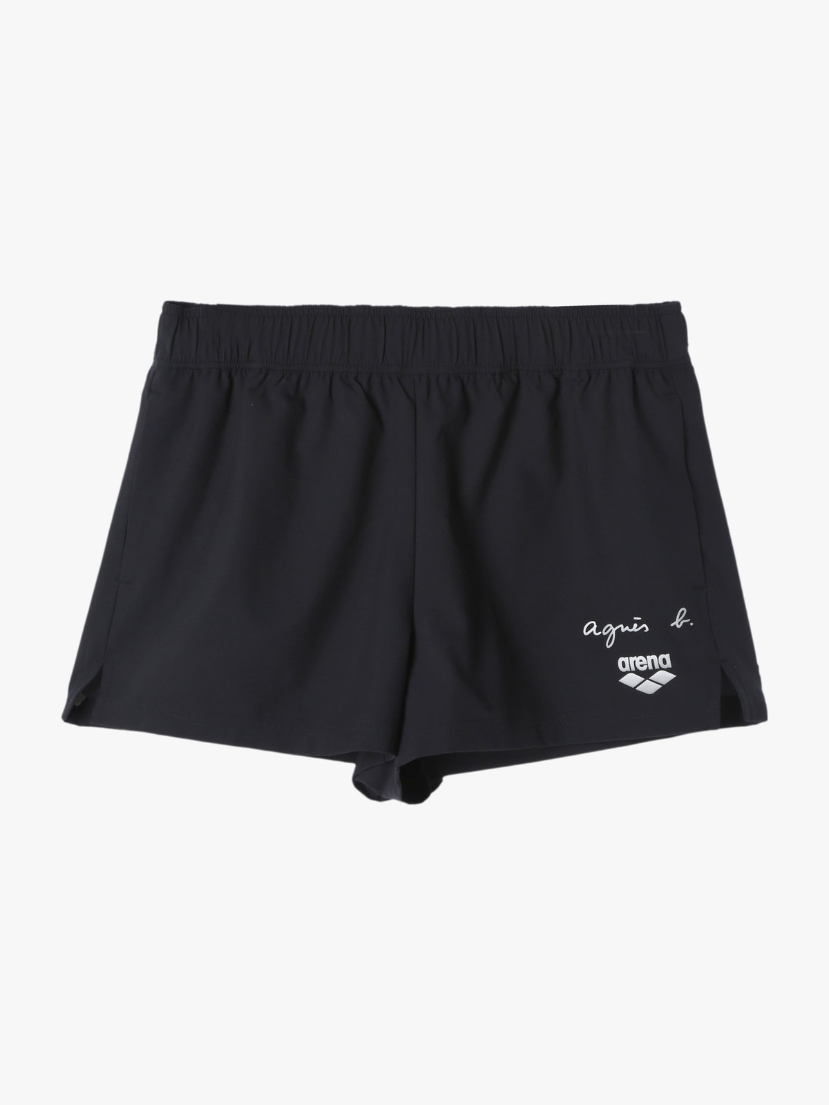 FEMME ウィメンズ agnes b. x arena ショートパンツ ブラック