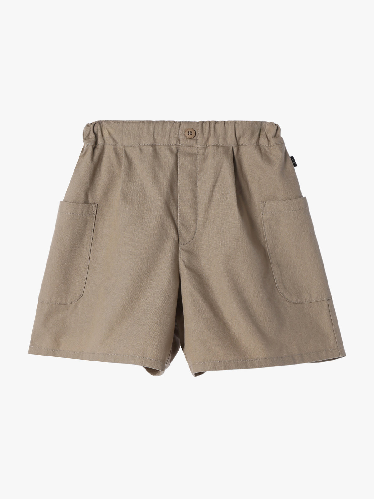 ENFANT ユニセックス キッズ  コットン ショート キュロット ブラウン