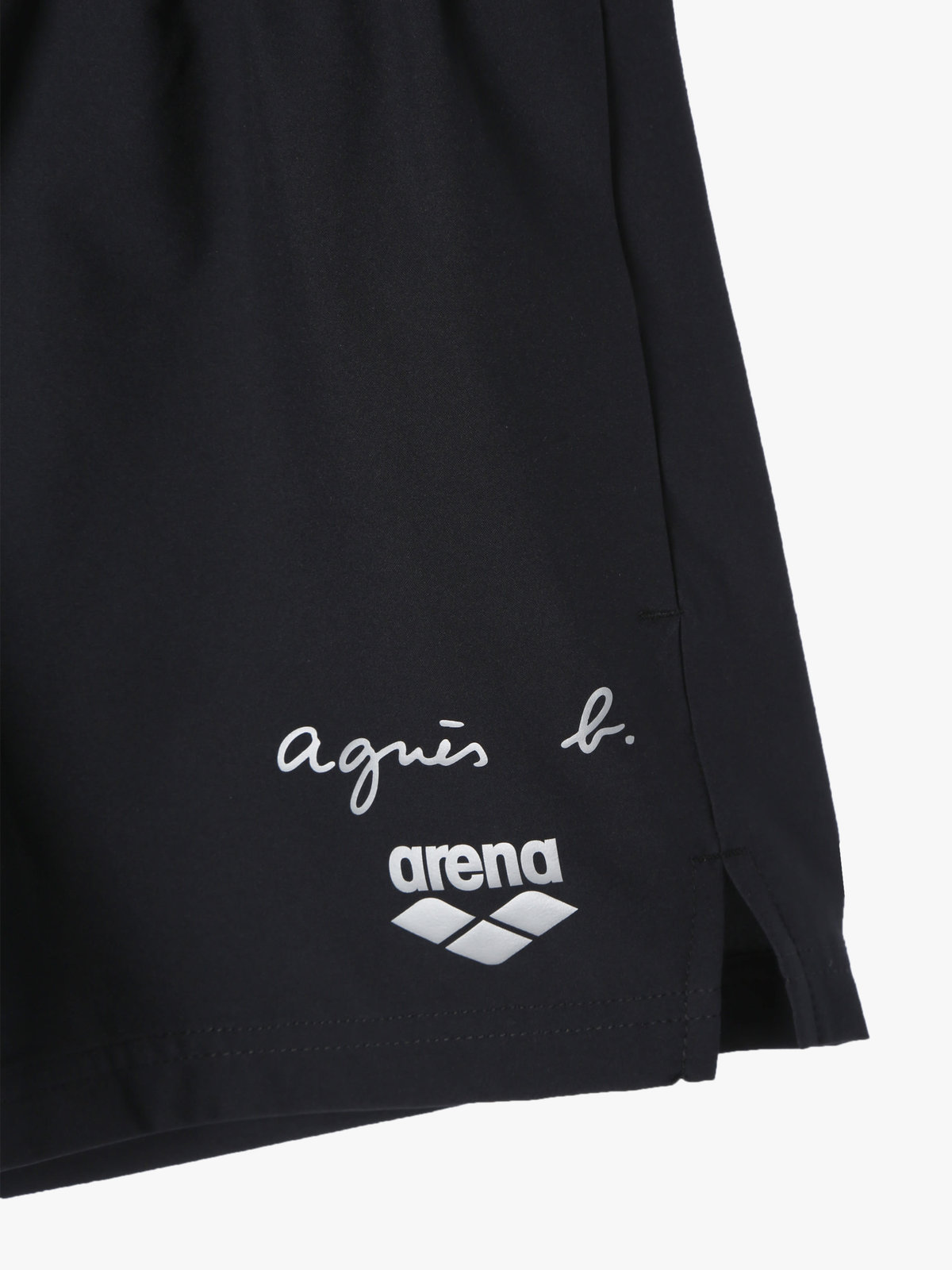 FEMME ウィメンズ agnes b. x arena ショートパンツ ブラック