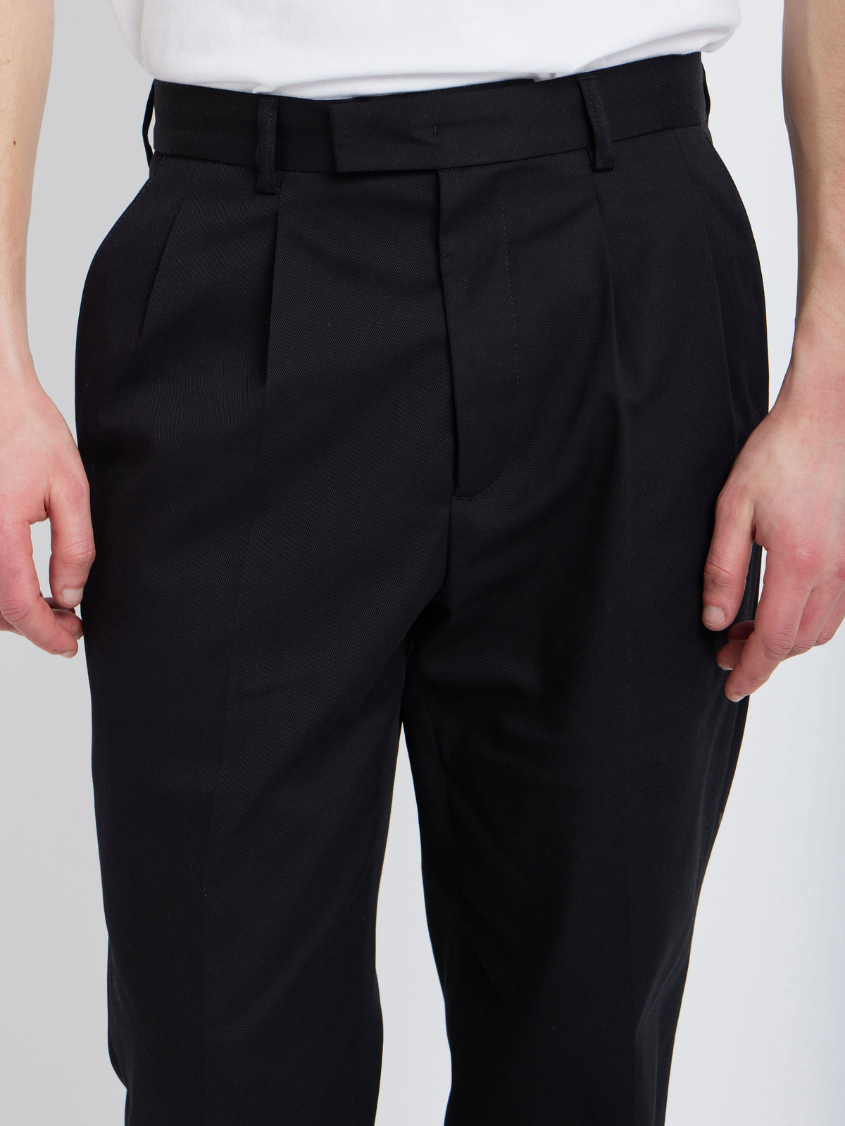 HOMME メンズ UBO7 PANTALON パンツ ブラック