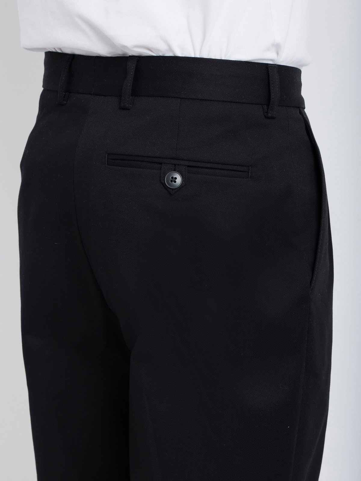 HOMME メンズ UBO7 PANTALON パンツ ブラック