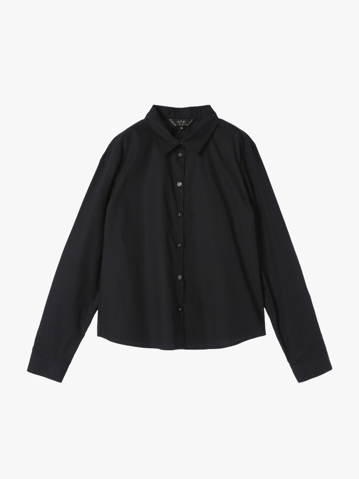 To b. by agnès b. 【Outlet】コットンブロードシャツ ブラック
