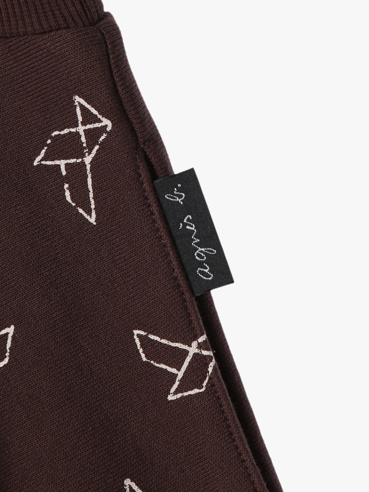 ENFANT ガールズ 【Outlet】キッズ プリント コットン フレア スカート ブラウン系その他